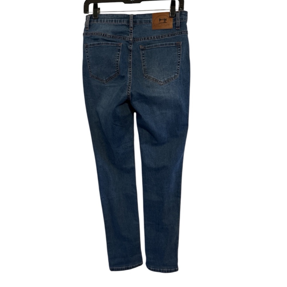 Monkey Ride High Rise Slim Straight Leg Jeans 7 / 28 - Picture 5 of 10